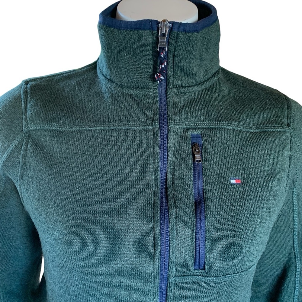 Tommy Hilfiger zip front fleece size XS